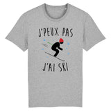 T-Shirt Homme J'peux pas j'ai ski 