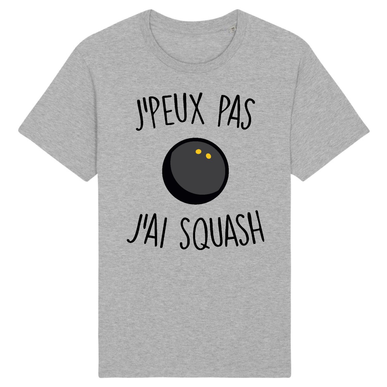 T-Shirt Homme J'peux pas j'ai squash 