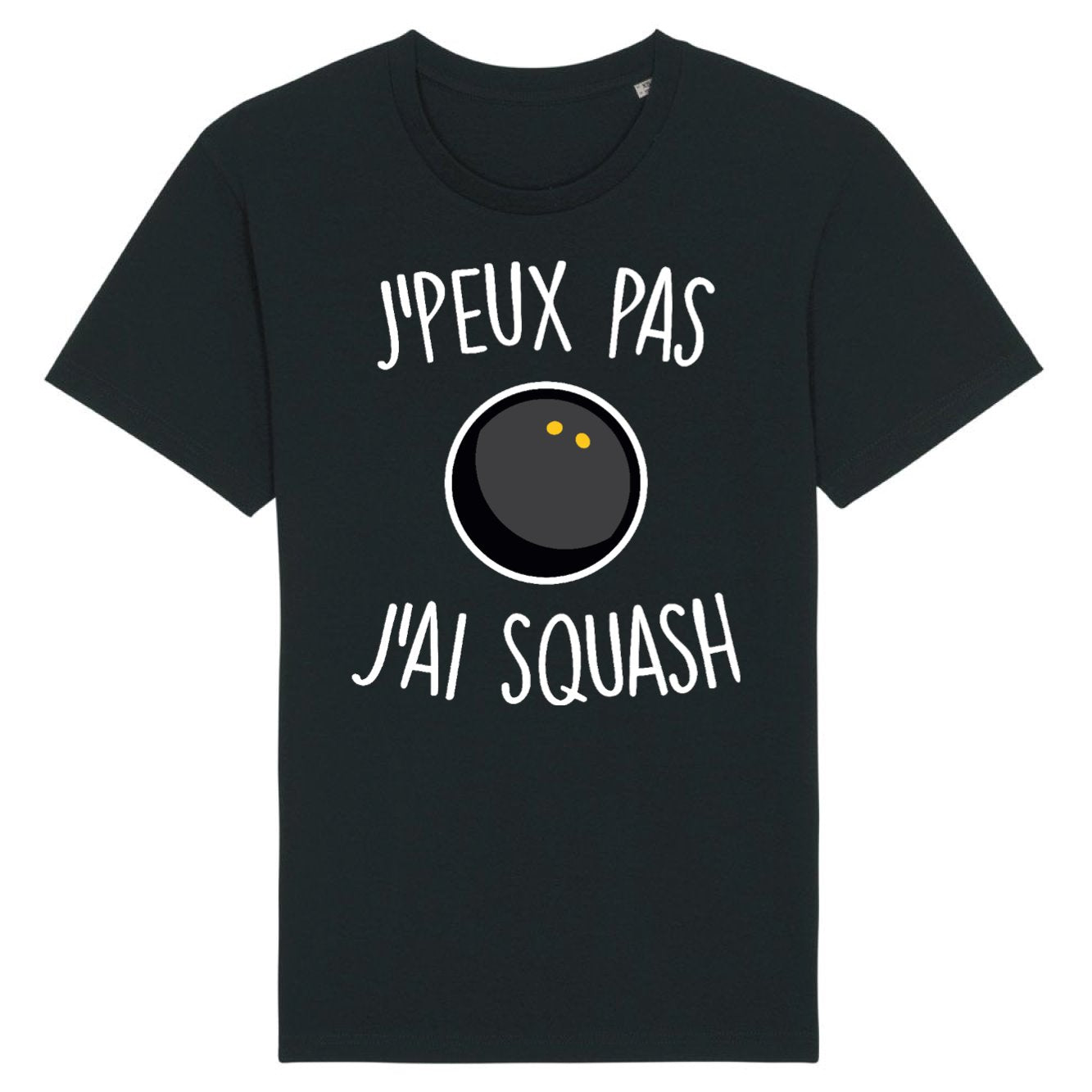 T-Shirt Homme J'peux pas j'ai squash 