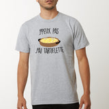 T-Shirt Homme J'peux pas j'ai tartiflette Gris