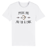 T-Shirt Homme J'peux pas j'ai tir à l'arc 