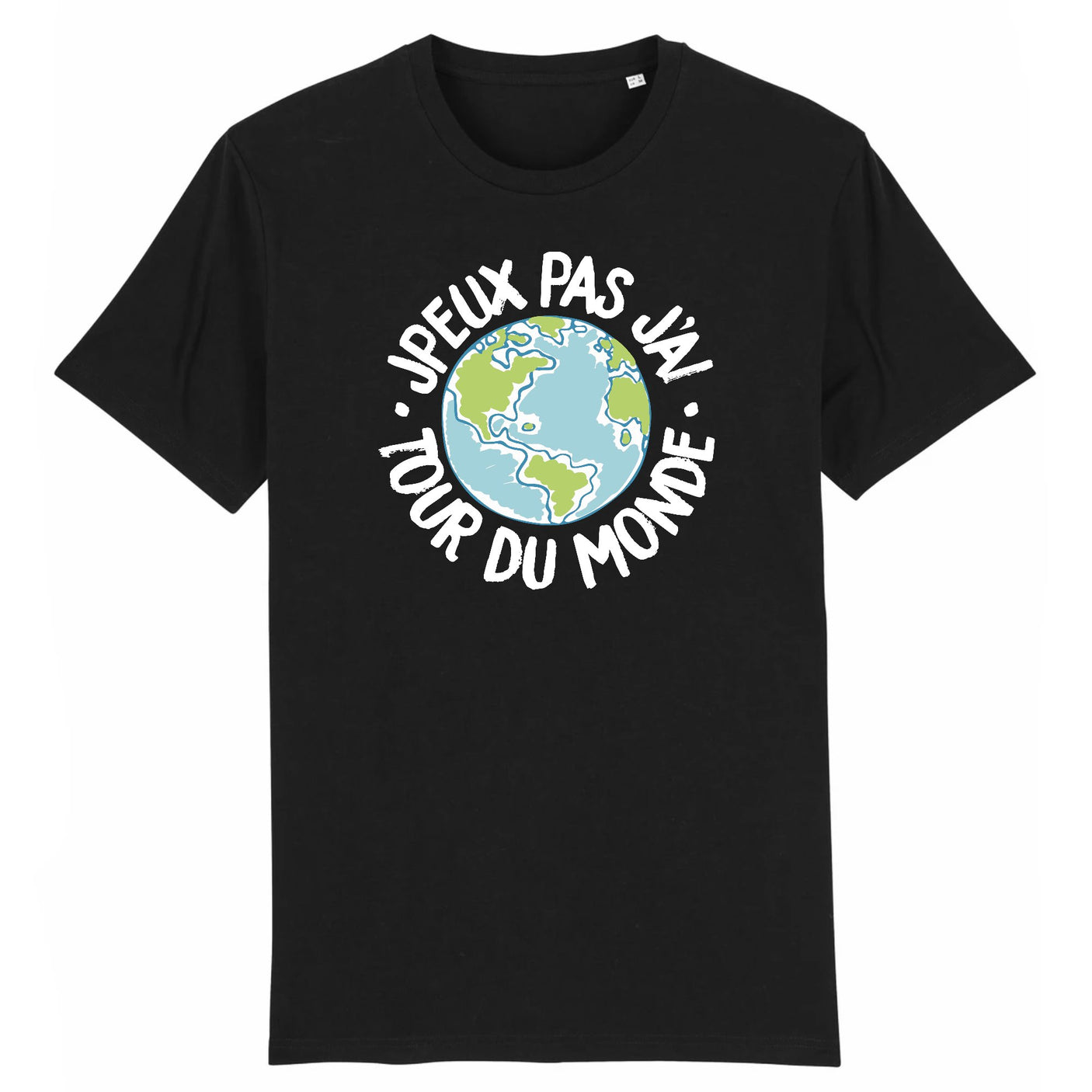 T-Shirt Homme J'peux pas j'ai tour du monde 