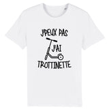 T-Shirt Homme J'peux pas j'ai trottinette 