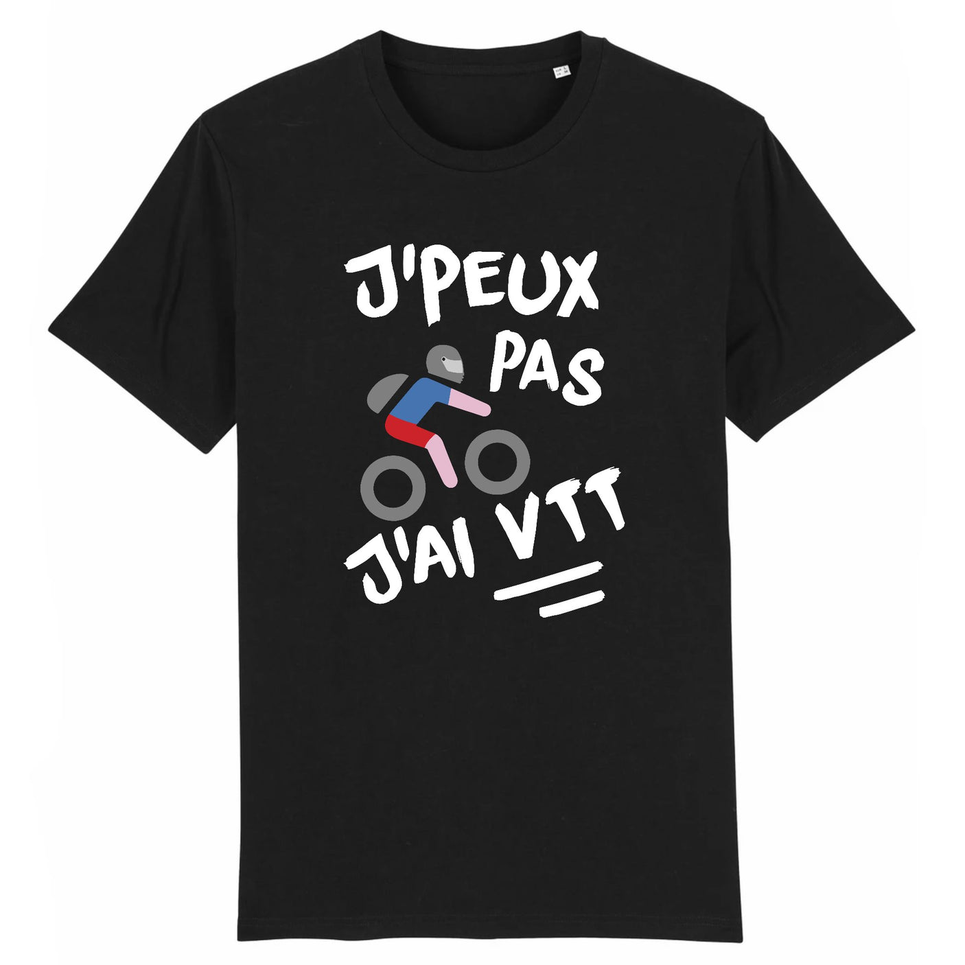 T-Shirt Homme J'peux pas j'ai VTT 