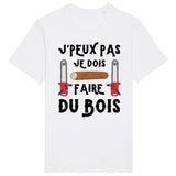 T-Shirt Homme J'peux pas je dois faire du bois 