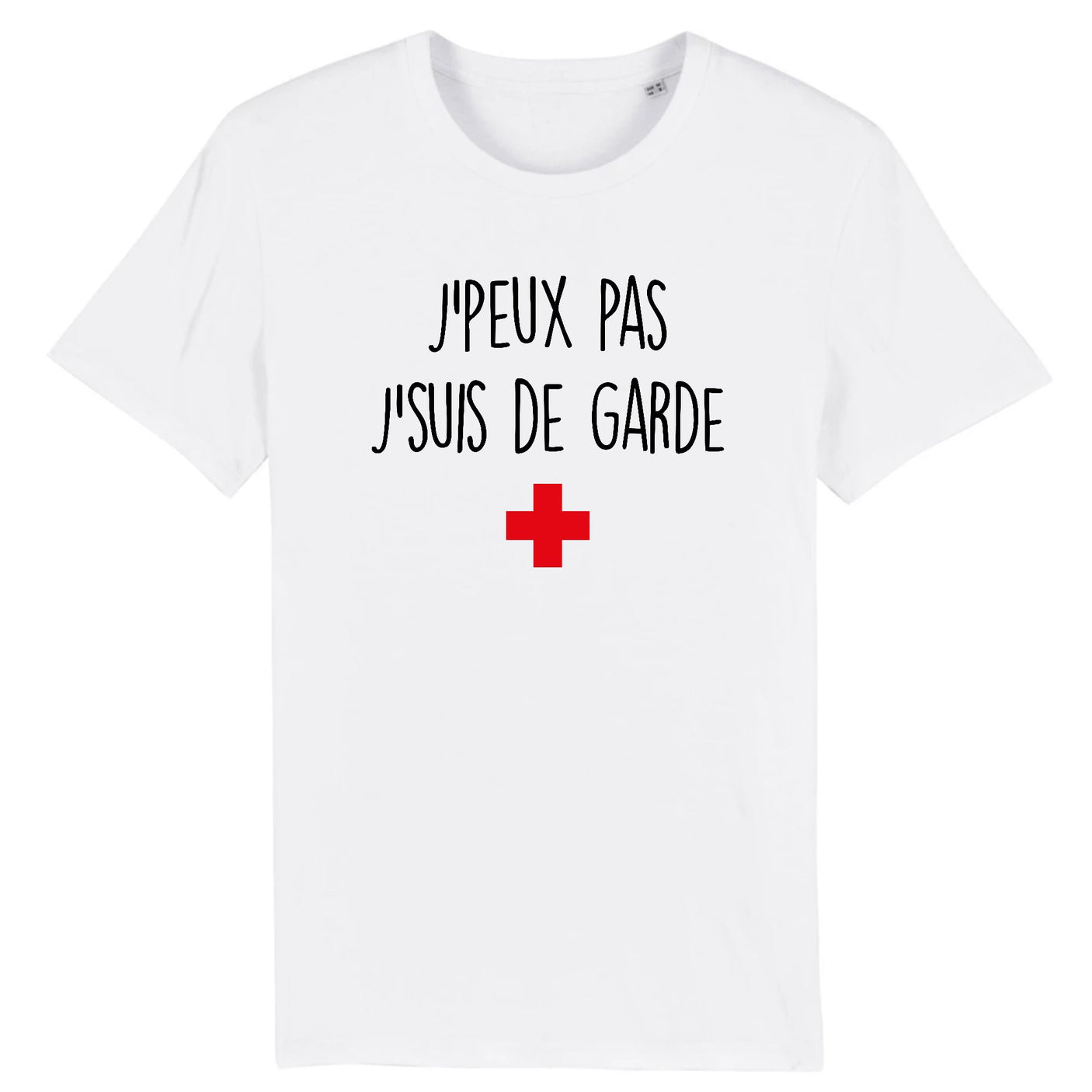 T-Shirt Homme J'peux pas j'suis de garde 