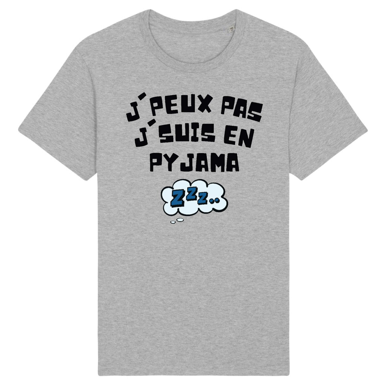 T-Shirt Homme J'peux pas j'suis en pyjama 