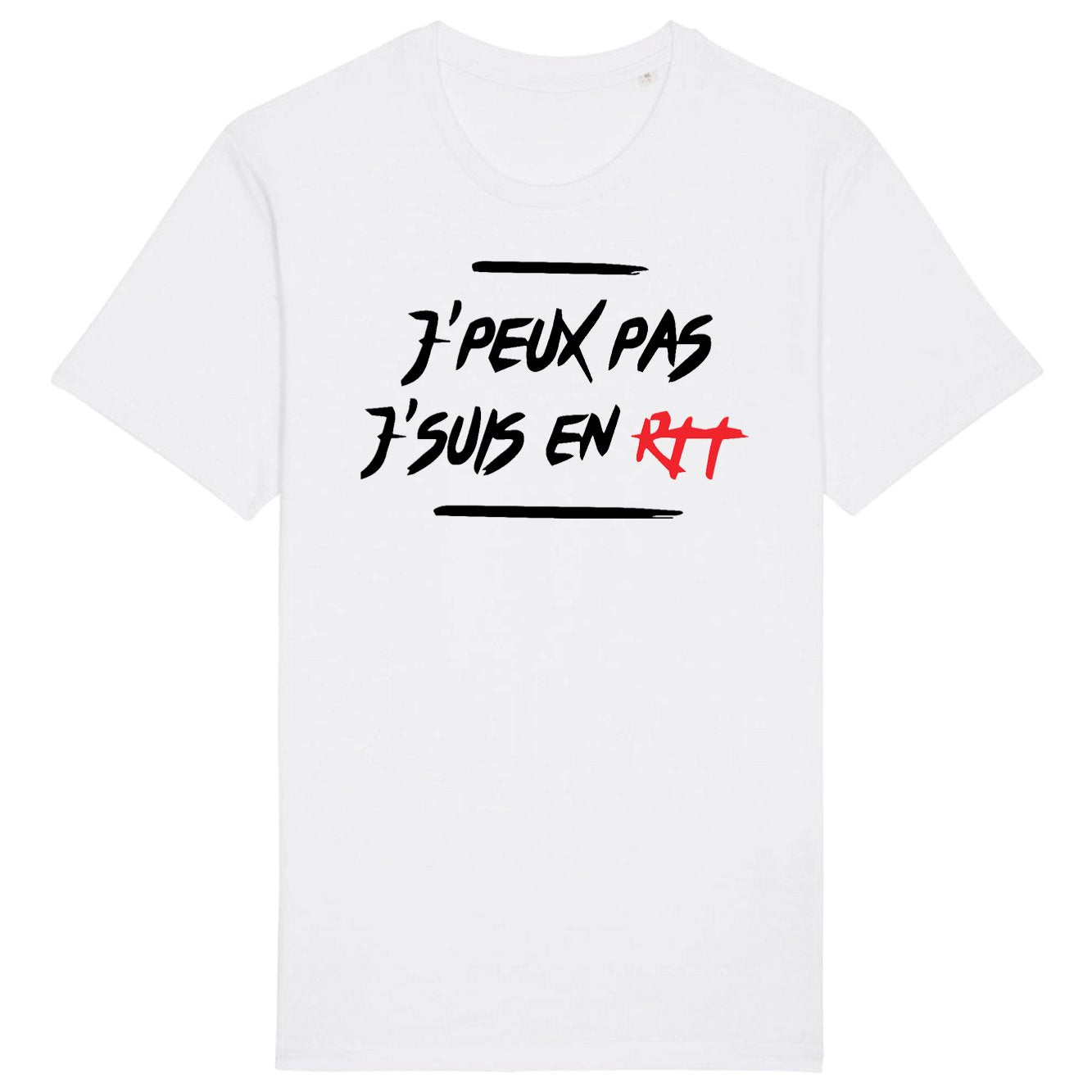 T-Shirt Homme J'peux pas j'suis en RTT 