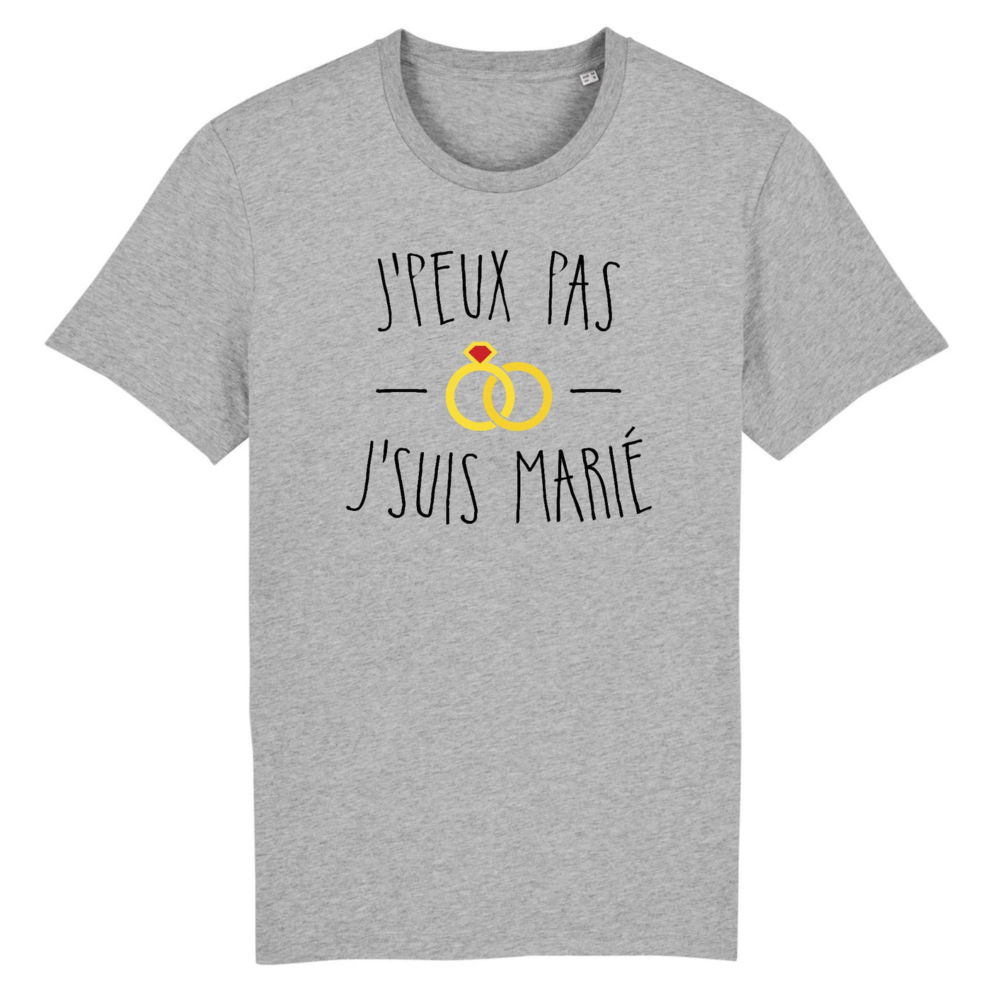 T-Shirt Homme J'peux pas j'suis marié 