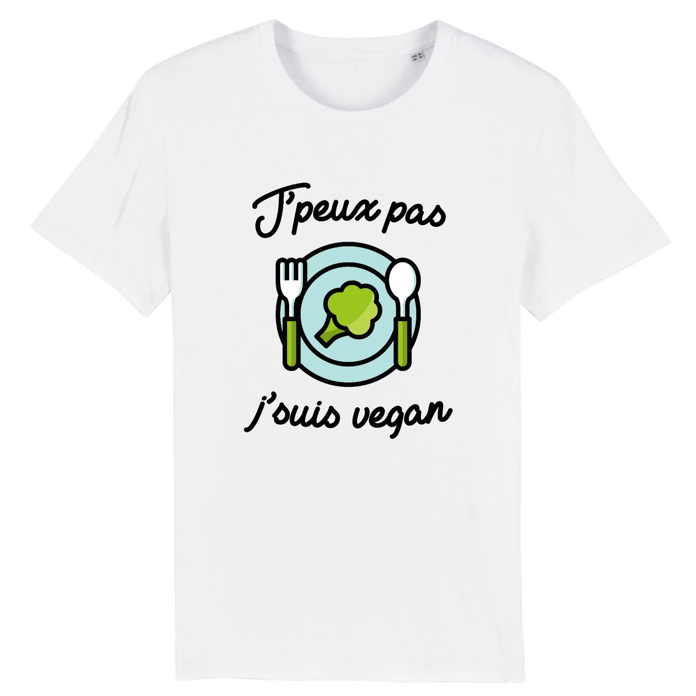 T-Shirt Homme J'peux pas j'suis vegan 