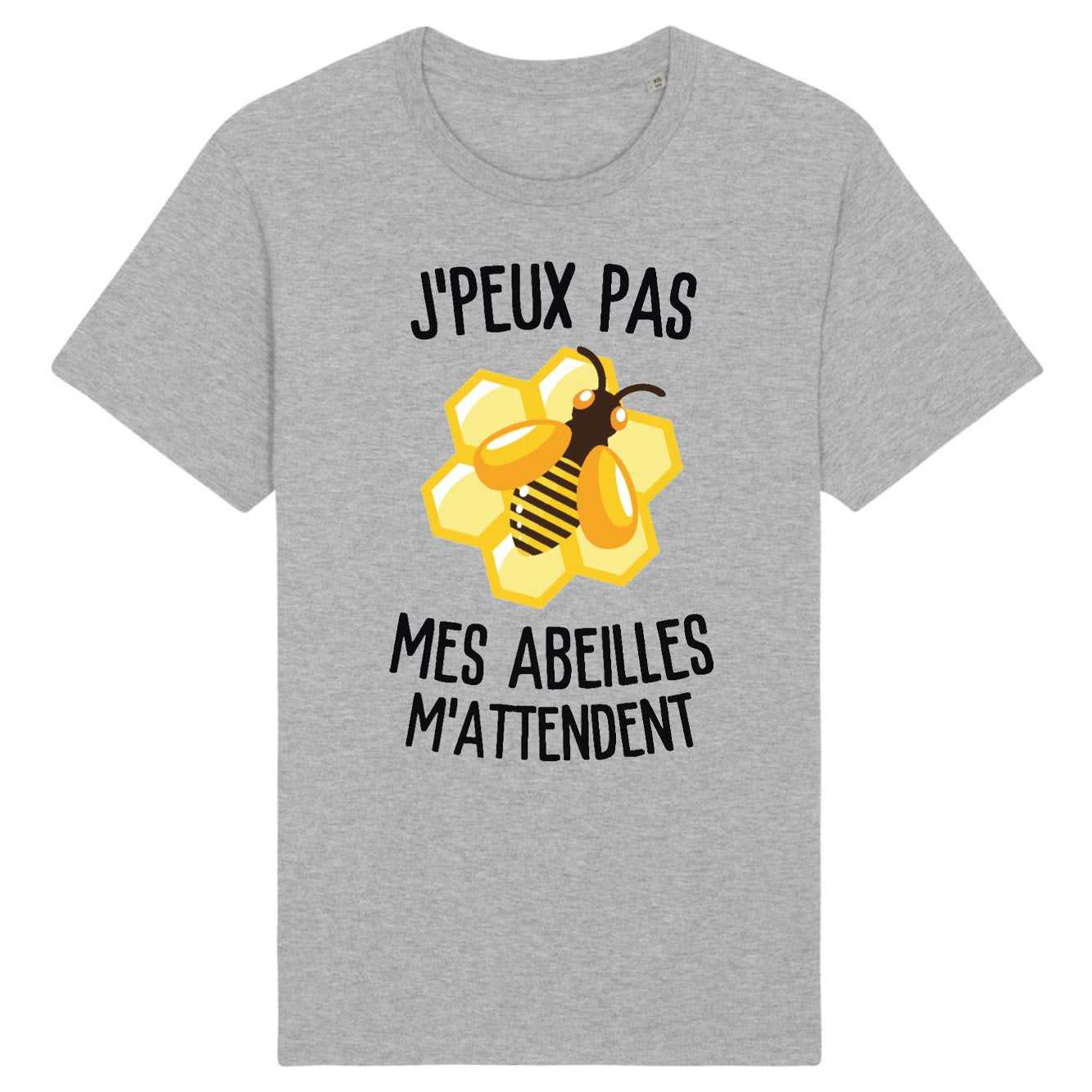 T-Shirt Homme J'peux pas mes abeilles m'attendent 