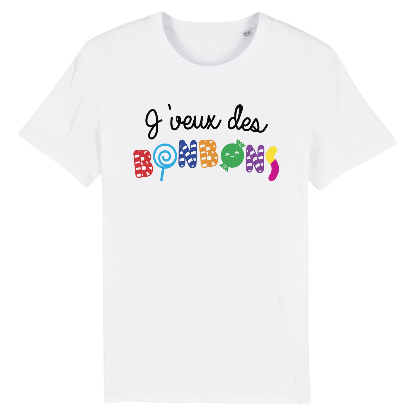 T-Shirt Homme J'veux des bonbons 