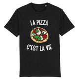 T-Shirt Homme La pizza c'est la vie 