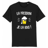 T-Shirt Homme La pression je la bois 