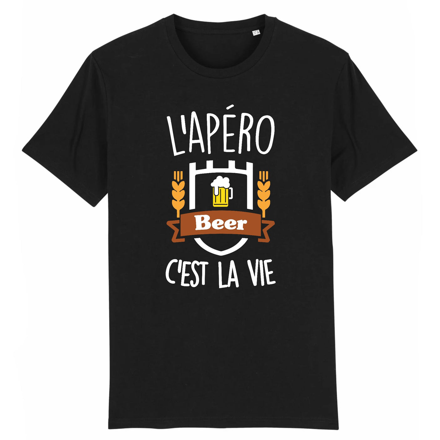 T-Shirt Homme L'apéro c'est la vie 