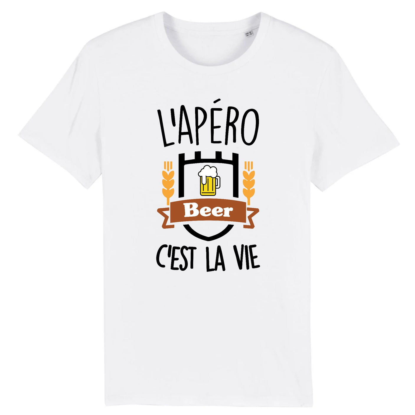 T-Shirt Homme L'apéro c'est la vie 