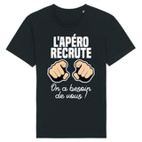 T-Shirt Homme L'apéro recrute 