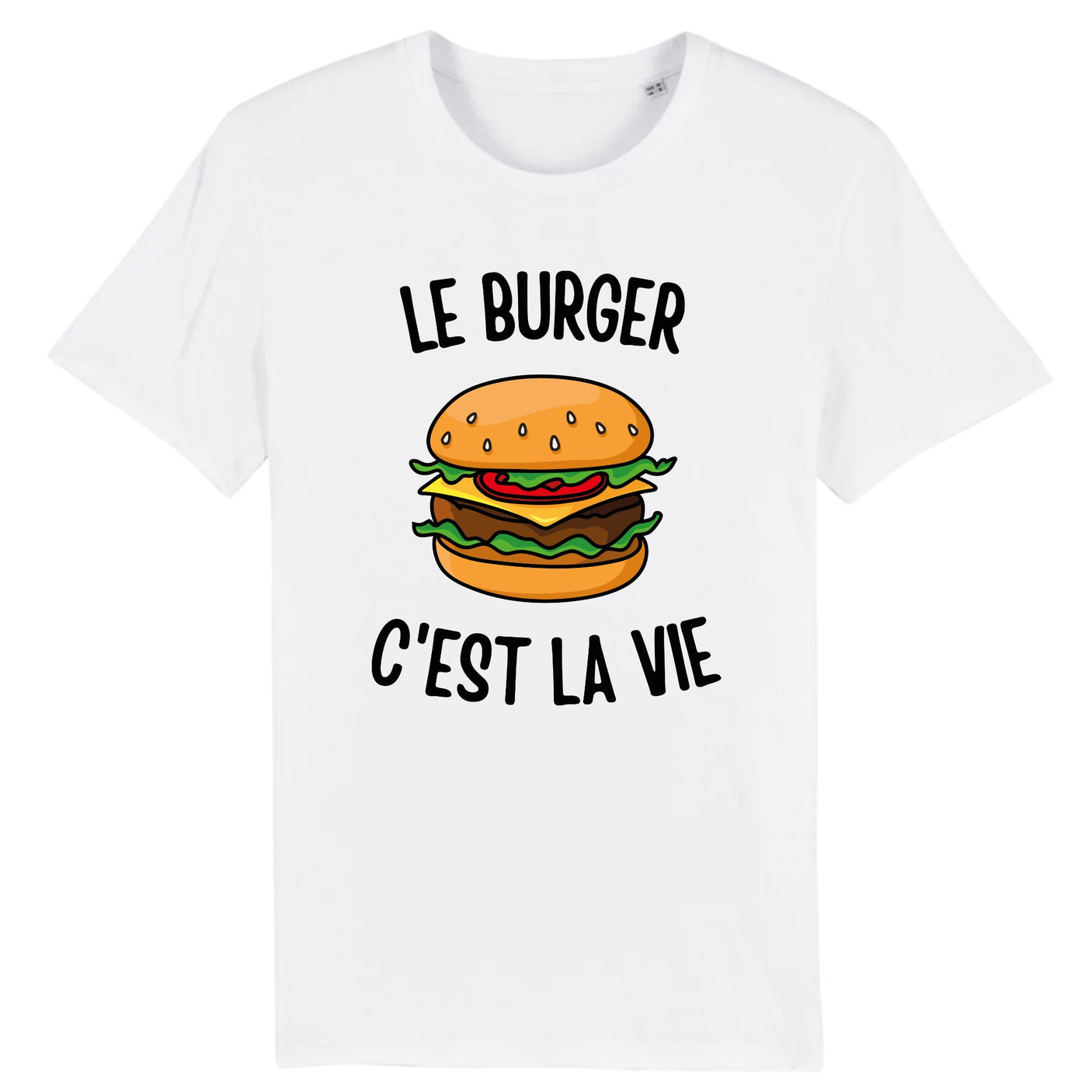 T-Shirt Homme Le burger c'est la vie 