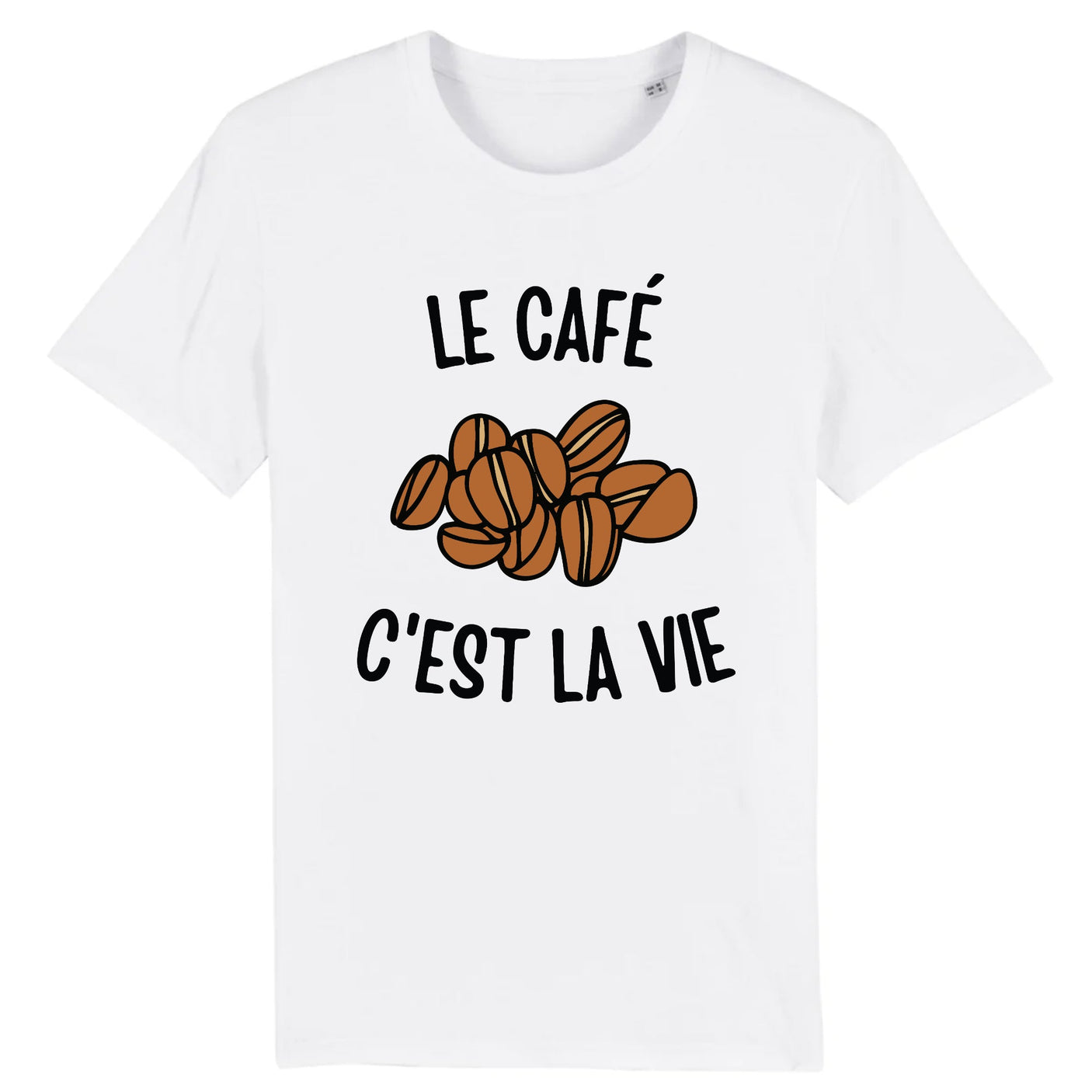 T-Shirt Homme Le café c'est la vie 