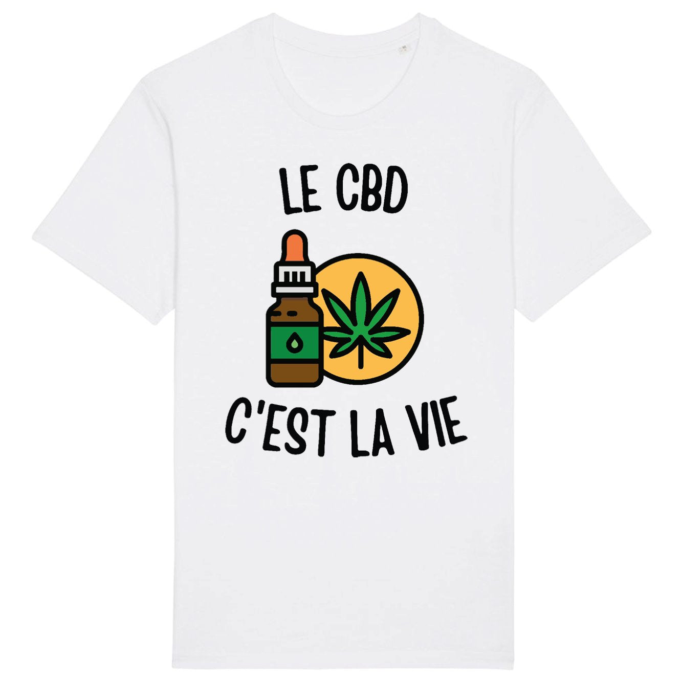 T-Shirt Homme Le CBD c'est la vie 