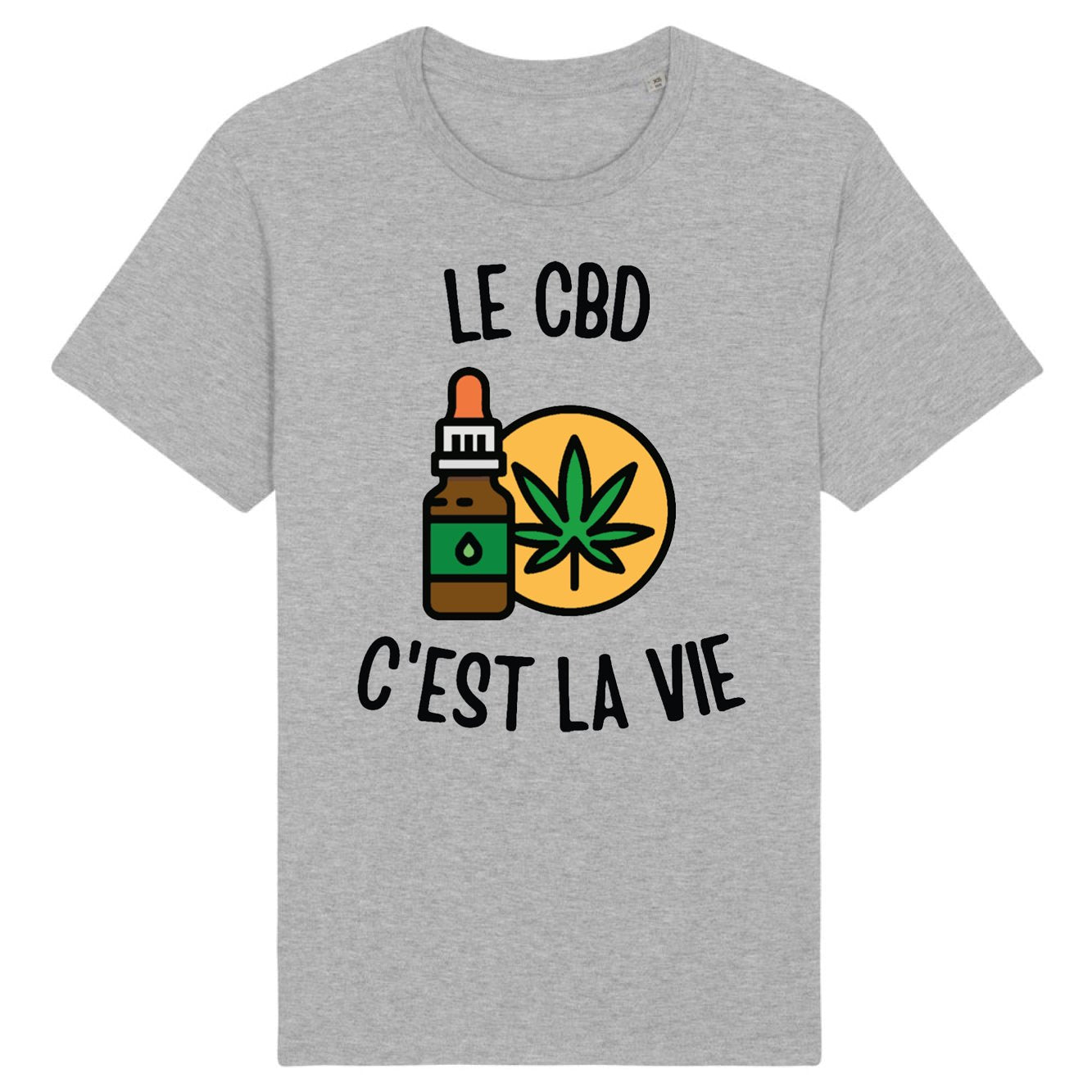 T-Shirt Homme Le CBD c'est la vie 