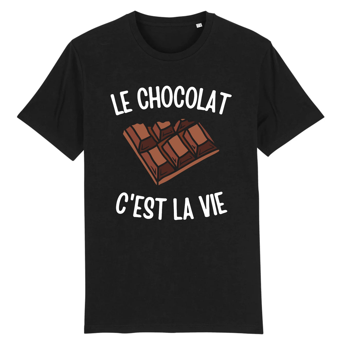 T-Shirt Homme Le chocolat c'est la vie 