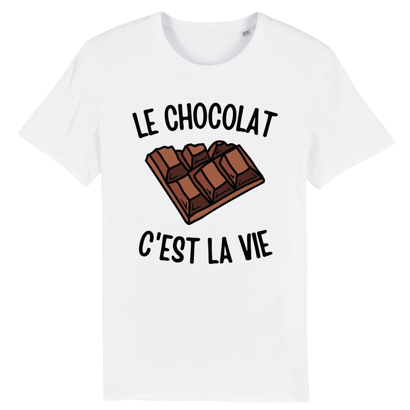 T-Shirt Homme Le chocolat c'est la vie 