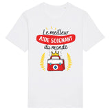 T-Shirt Homme Le meilleur aide soignant du monde 