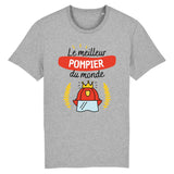 T-Shirt Homme Le meilleur pompier du monde 