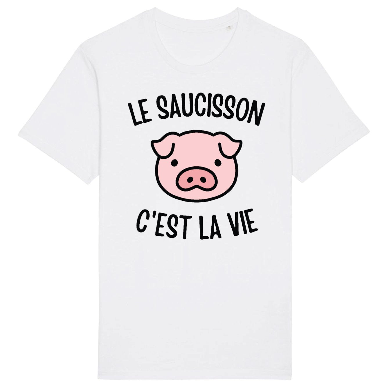 T-Shirt Homme Le saucisson c'est la vie 