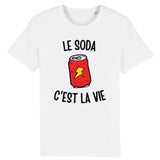 T-Shirt Homme Le soda c'est la vie 