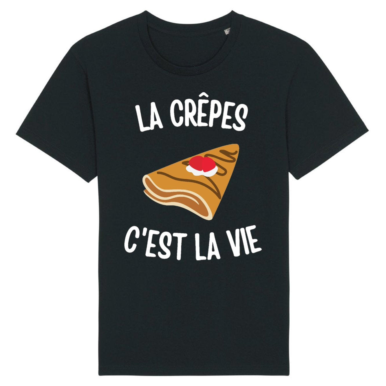 T-Shirt Homme Les crêpes c'est la vie 