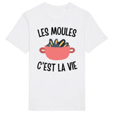 T-Shirt Homme Les moules c'est la vie 