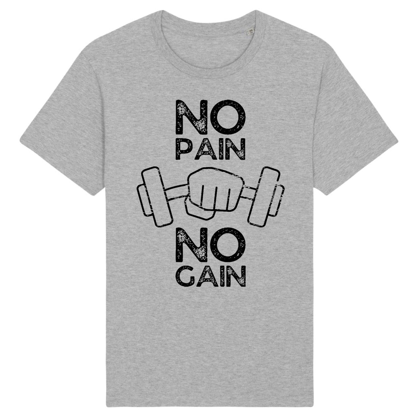 T-Shirt Homme No pain no gain 