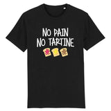 T-Shirt Homme No pain no tartine 