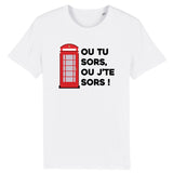 T-Shirt Homme Ou tu sors, ou j'te sors 