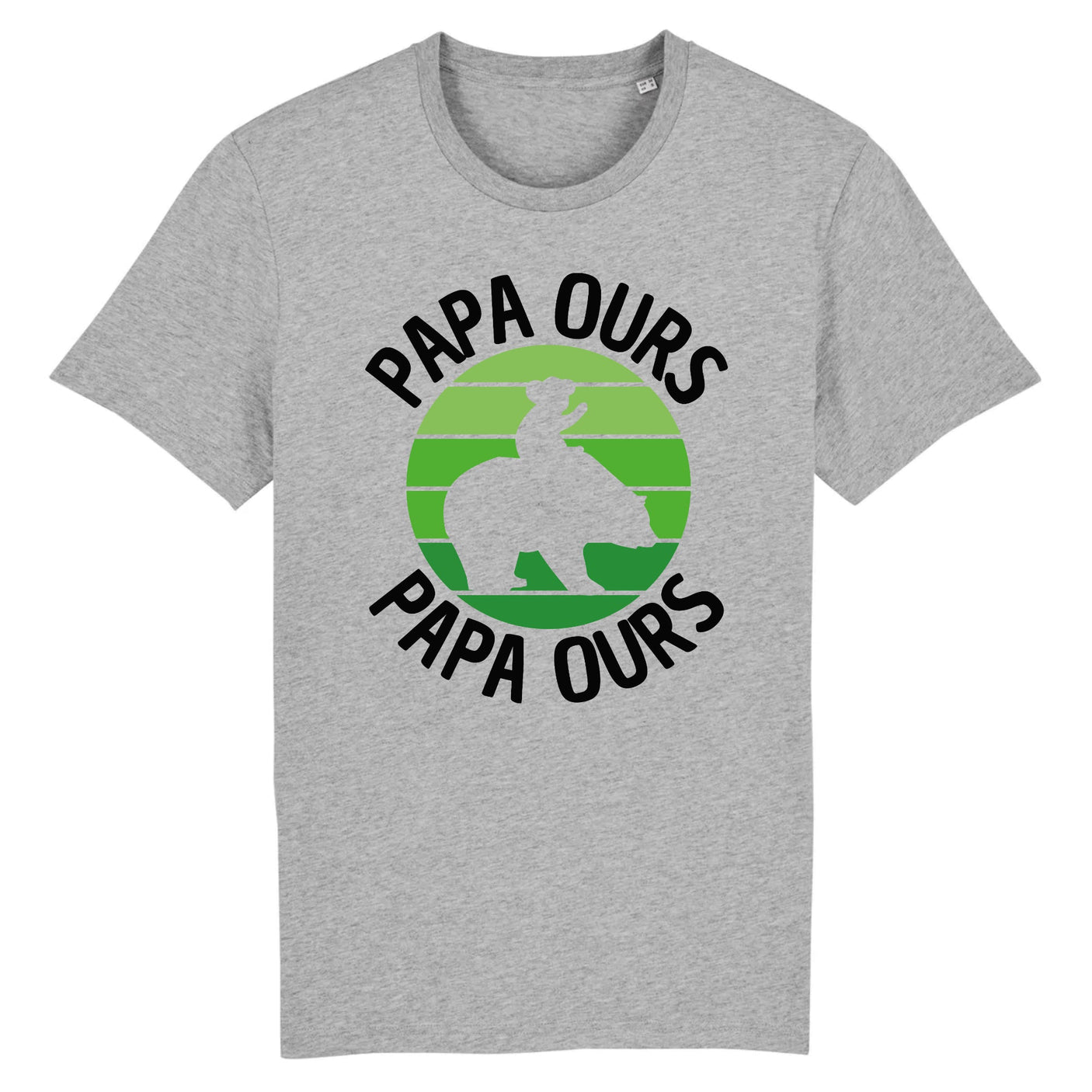 T-Shirt Homme Papa ours 