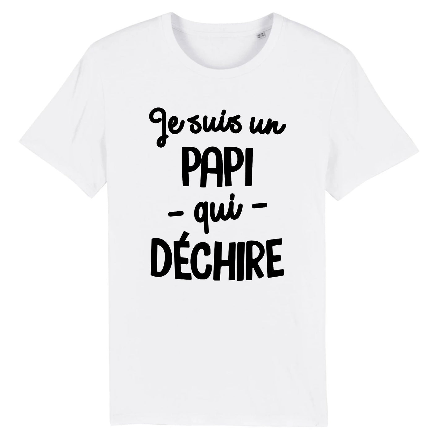 T-Shirt Homme Papi qui déchire 