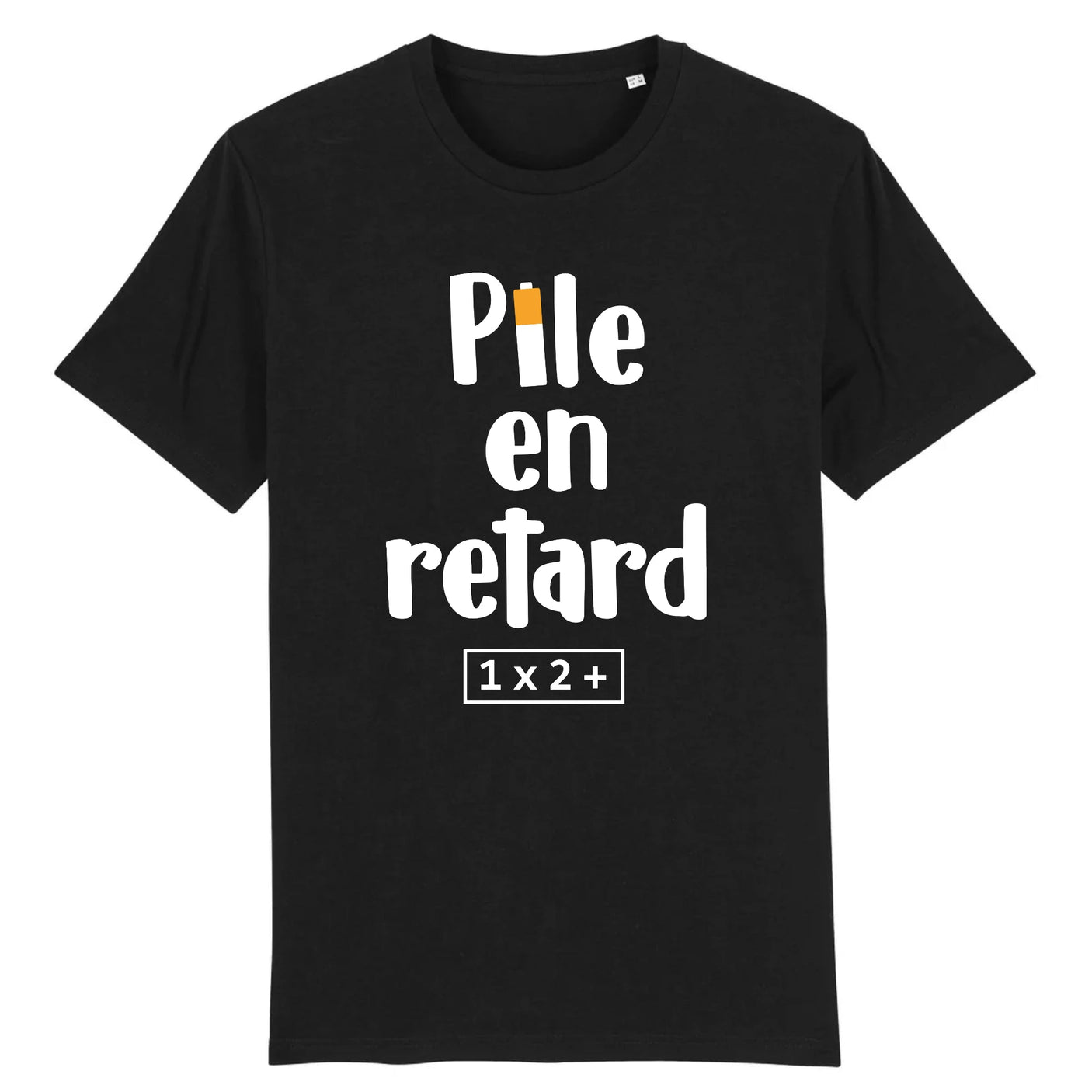 T-Shirt Homme Pile en retard 