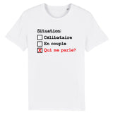 T-Shirt Homme Situation célibataire 