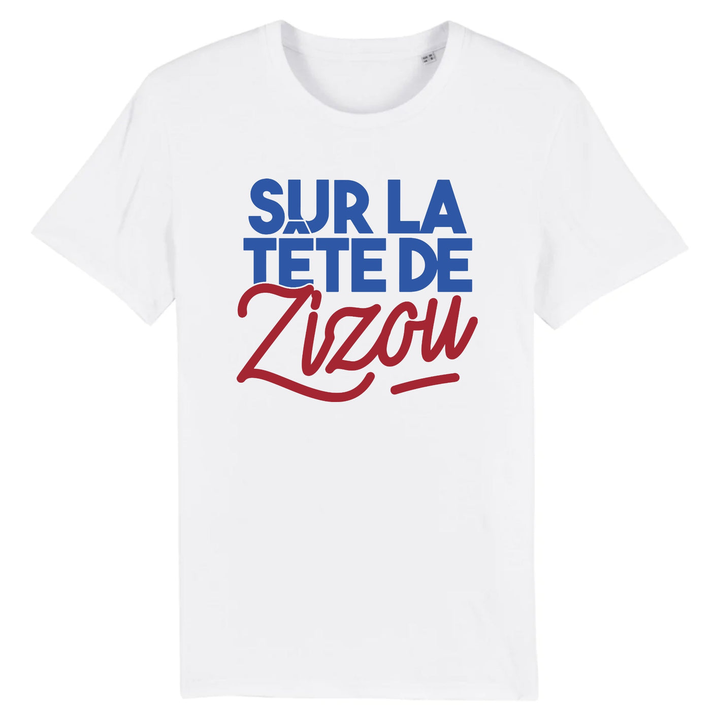 T-Shirt Homme Sur la tête de Zizou 