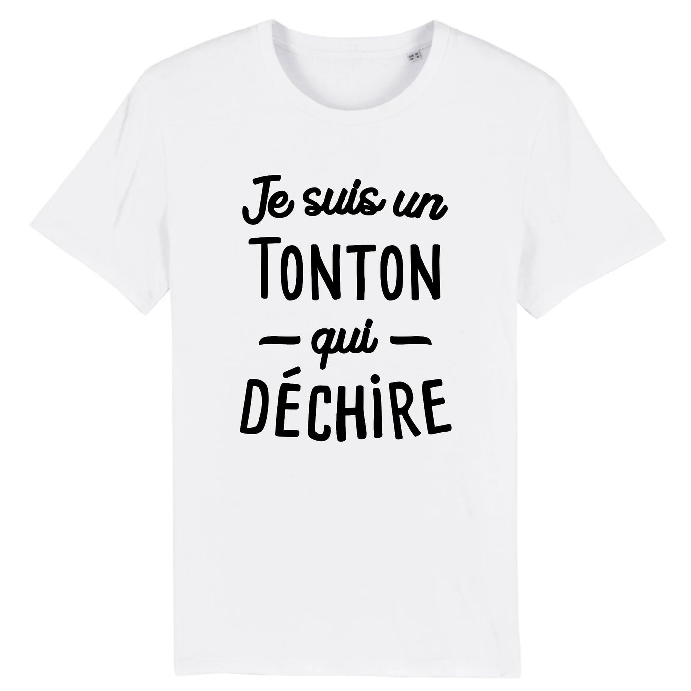 T-Shirt Homme Tonton qui déchire 