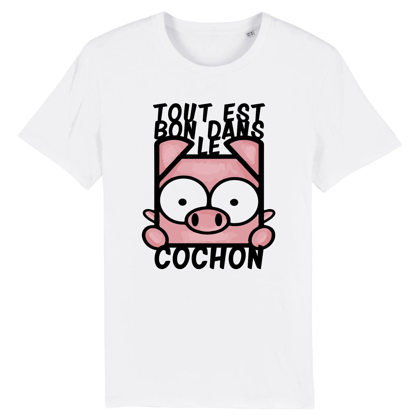 T-Shirt Homme Tout est bon dans le cochon 