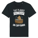 T-Shirt Homme Tout plaquer pour devenir un capybara 