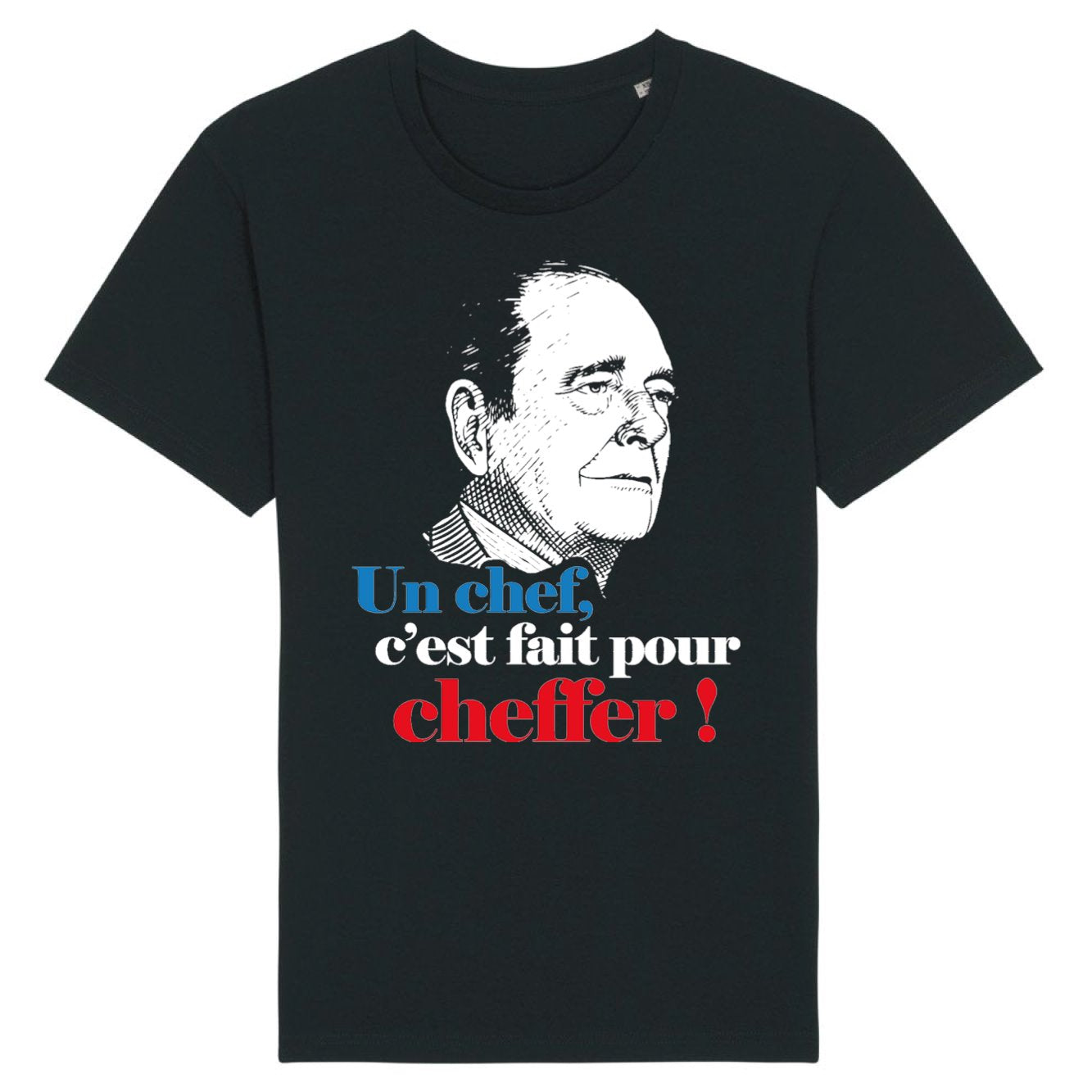 T-Shirt Homme Un chef c'est fait pour cheffer 