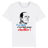 T-Shirt Homme Un chef c'est fait pour cheffer 