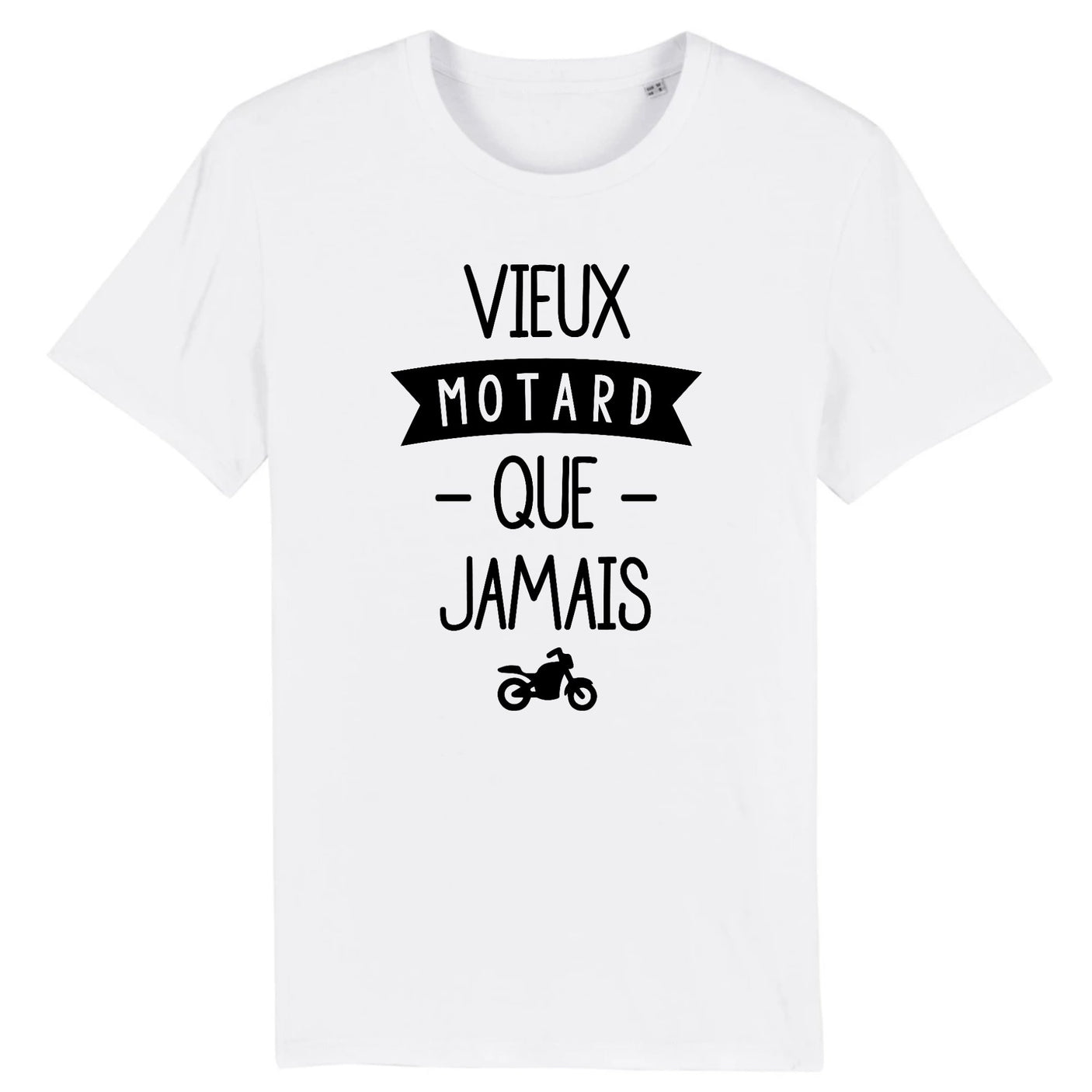 T-Shirt Homme Vieux motard que jamais 