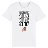 T-Shirt Homme Vous pouvez m'utiliser pour vos selfies 