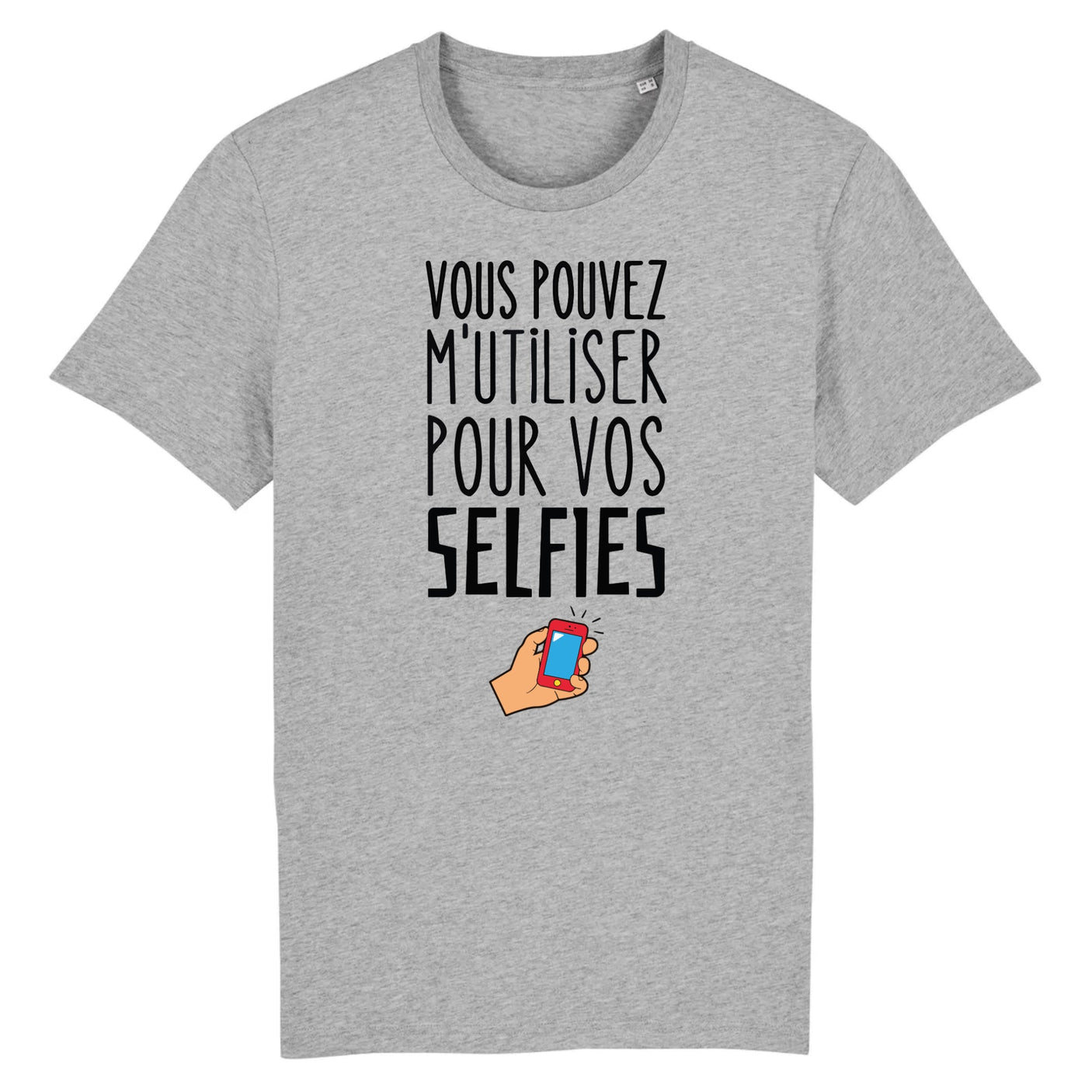 T-Shirt Homme Vous pouvez m'utiliser pour vos selfies 