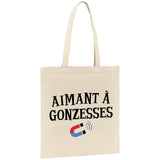 Tote bag Aimant à gonzesses 